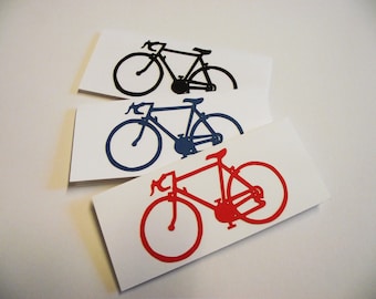 Hand Cut Bike Card