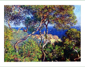 panel de tela - Claude Monet (25). Para coser, parchear, acolchado. Paneles de tela, paneles de edredón, paneles de tela para acolchado, tela Monet