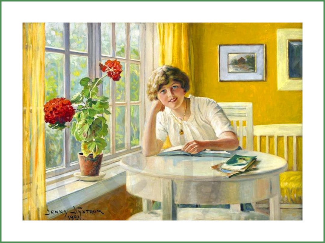 Fabric Panel Jenny Nyström 1. for Sewing, Patchwork, Quilting. Fabric