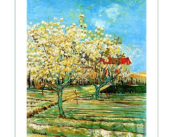 fabric panel - Vincent van Gogh (19). For sewing, patchwork, quilting. Fabric panels, quilt panels, fabric panels for quilting, Gogh fabric