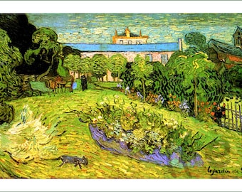 Stoff panel - Vincent van Gogh (13). Zum Nähen, Patchwork, Quilten. Stoffplatten, Quiltplatten, Stoffplatten zum Quilten, Gogh Stoff