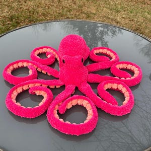Anchor the Octopus Large crochet plushie