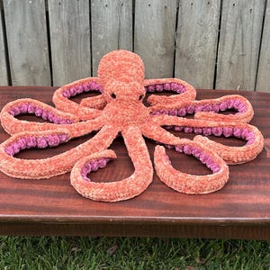Anchor the Octopus Large crochet plushie