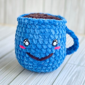 Crochet Coffee Cup, Coffee Plush, Crochet Plush, Coffee