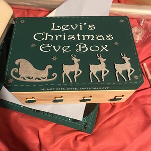 Personalised Christmas eve box, Family fun xmas, Tradition maker image 4