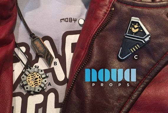 Guardians of the Galaxy Star-Lord Necklace Personalized Pendant Cos Props NEW