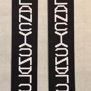 Twenty One Pilots Clancy Shoulder Straps: Breach Concert Accessory, Sew on or Iron on