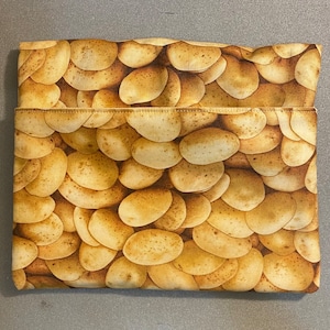 Handmade Microwavable Potato Bag: Cotton Kitchen Accessory