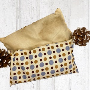 Heated or Cooled Flaxseed eye pillow- self care, spa day or headache relief, heat in microwave or cool in fridge these are great gifts!!