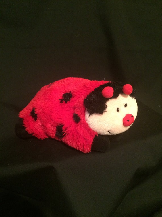 Weighted Pee Wee Pillow Pet Red Ladybug Etsy