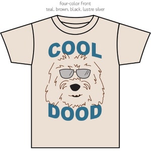T-Shirt Cool Dood Goldendoodle Labradoodle Dog Design image 4