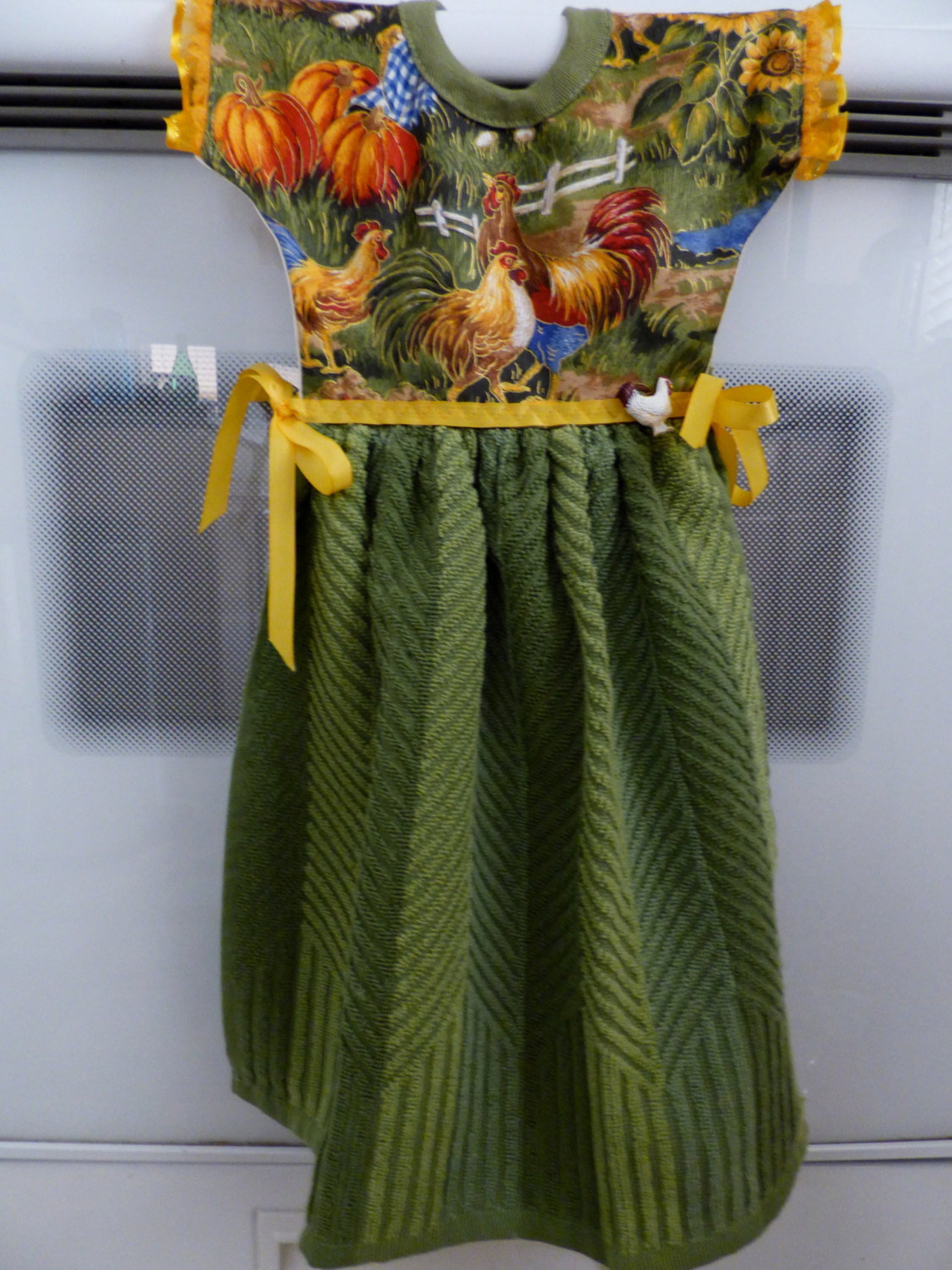 Handmade Hanging Kitchen Towel Dress for Oven/stove Handle Etsy