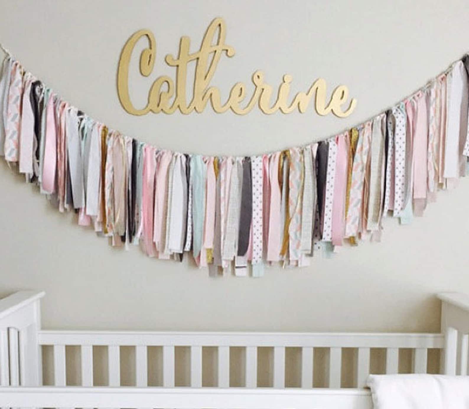Baby Nursery Name Sign Etsy