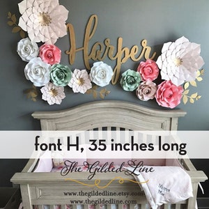 ON SALE TODAY Name Sign, Large Laser Cut Name Sign, Baby Name Sign image 7