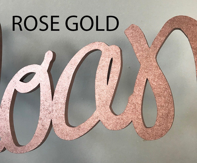 ON SALE TODAY Name Sign, Large Laser Cut Name Sign, Baby Name Sign image 6