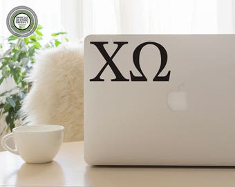 Chi Omega Decal - Chi Omega Sticker - Chi O Decal - Chi Omega Laptop Decal - Chi Omega Car Decal - Gift for Little - Chi O Decal - Chi O