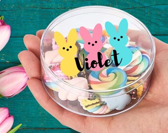 Easter basket stuffers, Easter party favors, Easter gifts, Easter gifts for kids, Easter candy containers, candy fillers, Easter bunny gift