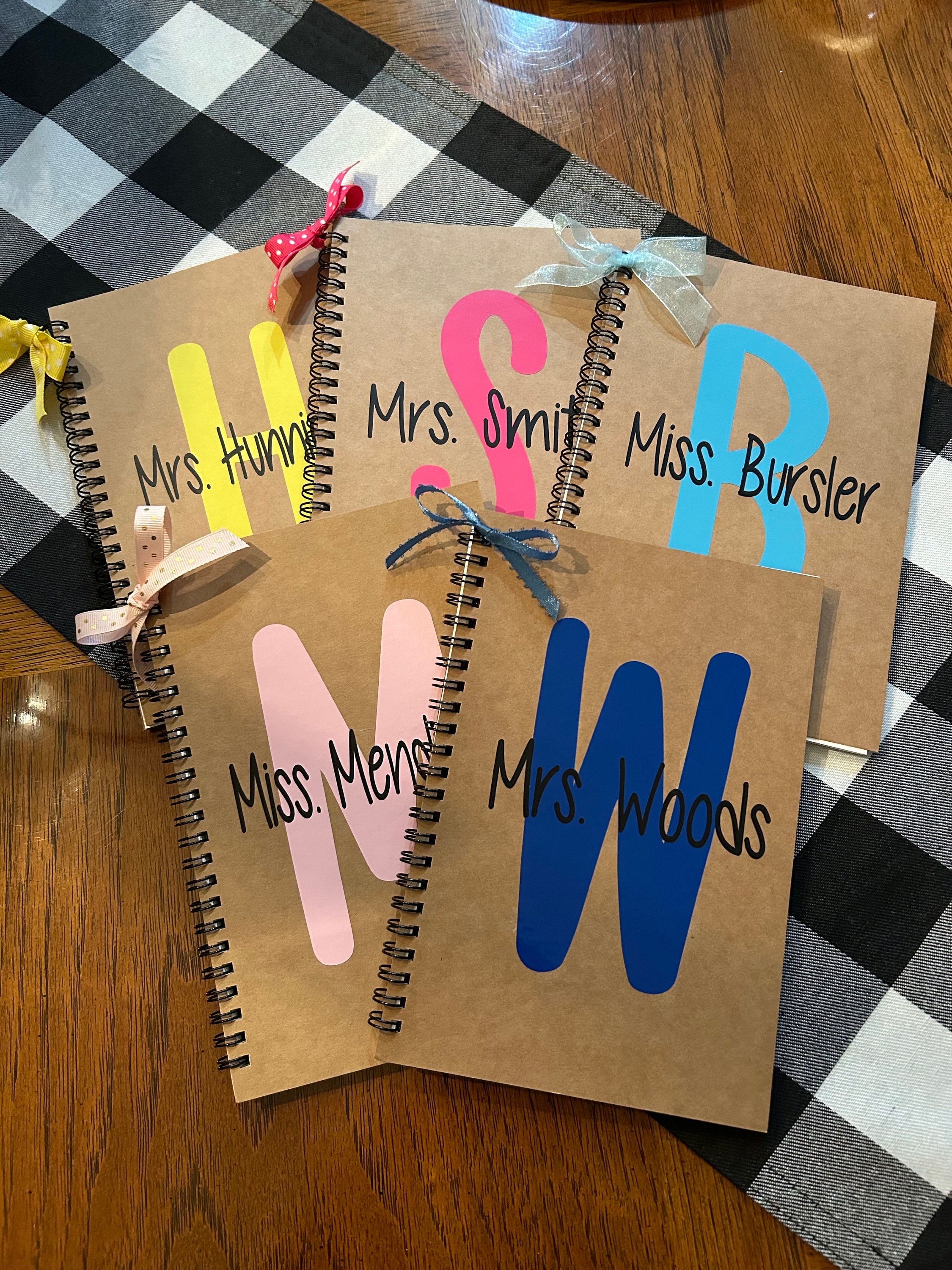 Make Note Personalised Notebook Personalized Notebook, Personalized Teacher Gift, Personalized Teacher ...