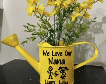 Mother's Day gift, Mother's day flower pot, personalized Mother's day gift, gift for grandmother, gift for mom, Mother's day from grandkids