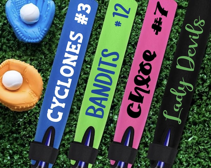 Personalized Bat Sleeve, Custom Bat Cover, Baseball Bat Cover, Softball ...