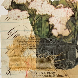 Summer Scraps Mixed Media Collage image 4