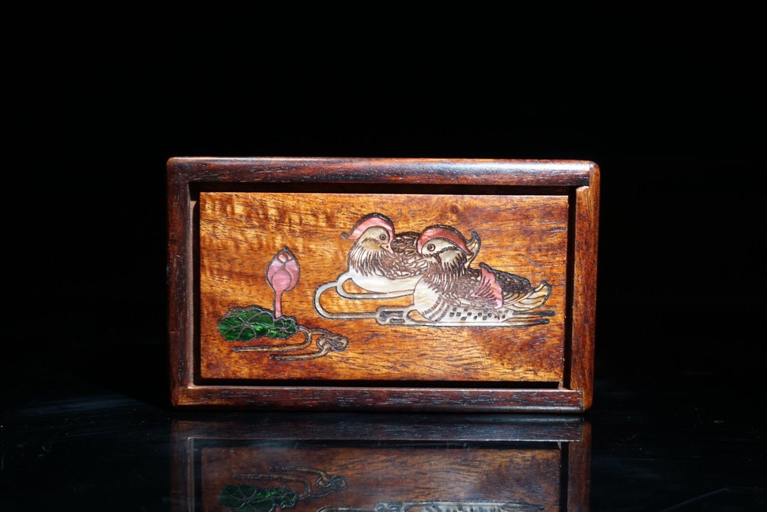 Chinese Collection Handmade Rosewood Jewelry Box Pull-out Box,exquisite Mandarin Duck Pattern,unique Shape,home Decoration,can Be Used - Etsy Chinese Collection Handmade Rosewood Jewelry Box Pull-out Box,exquisite Mandarin Duck Pattern,unique Shape,home Decoration,can Be Used - Etsy