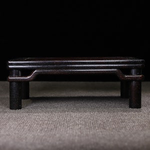 Antigüedades chinas mesa de té/mesa de centro de sándalo natural hecha a mano, diseño único, decoración del hogar se puede utilizar