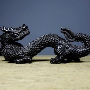 Wood dragon statue - Etsy 日本