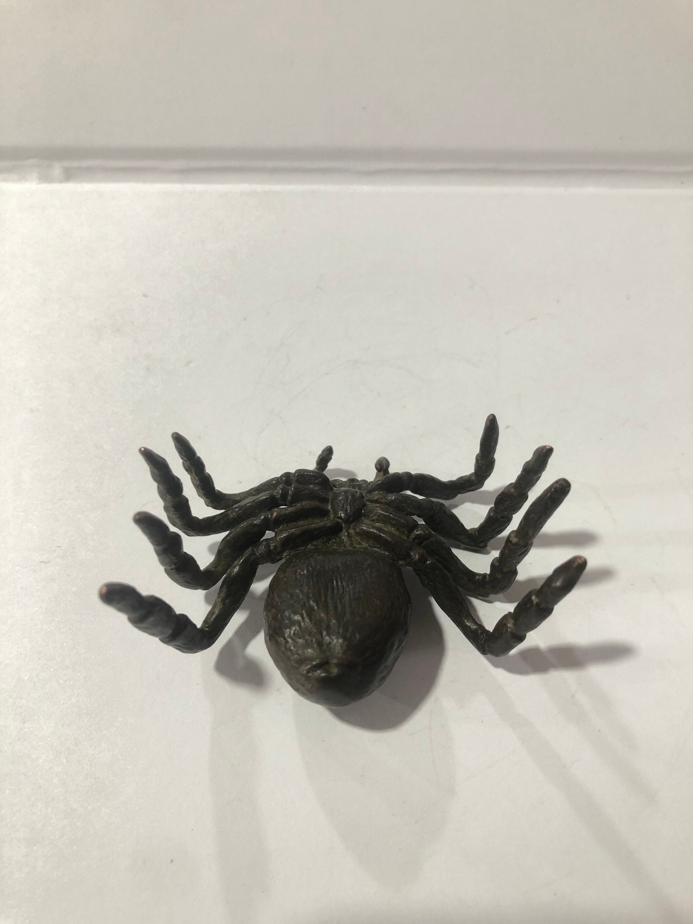 Pure Copper Solid Spider Statue Ornaments Home Living Room Office Study ...
