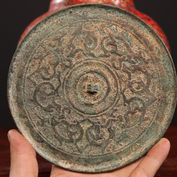 収集価値のある中国の古代青銅鏡 - Etsy 日本