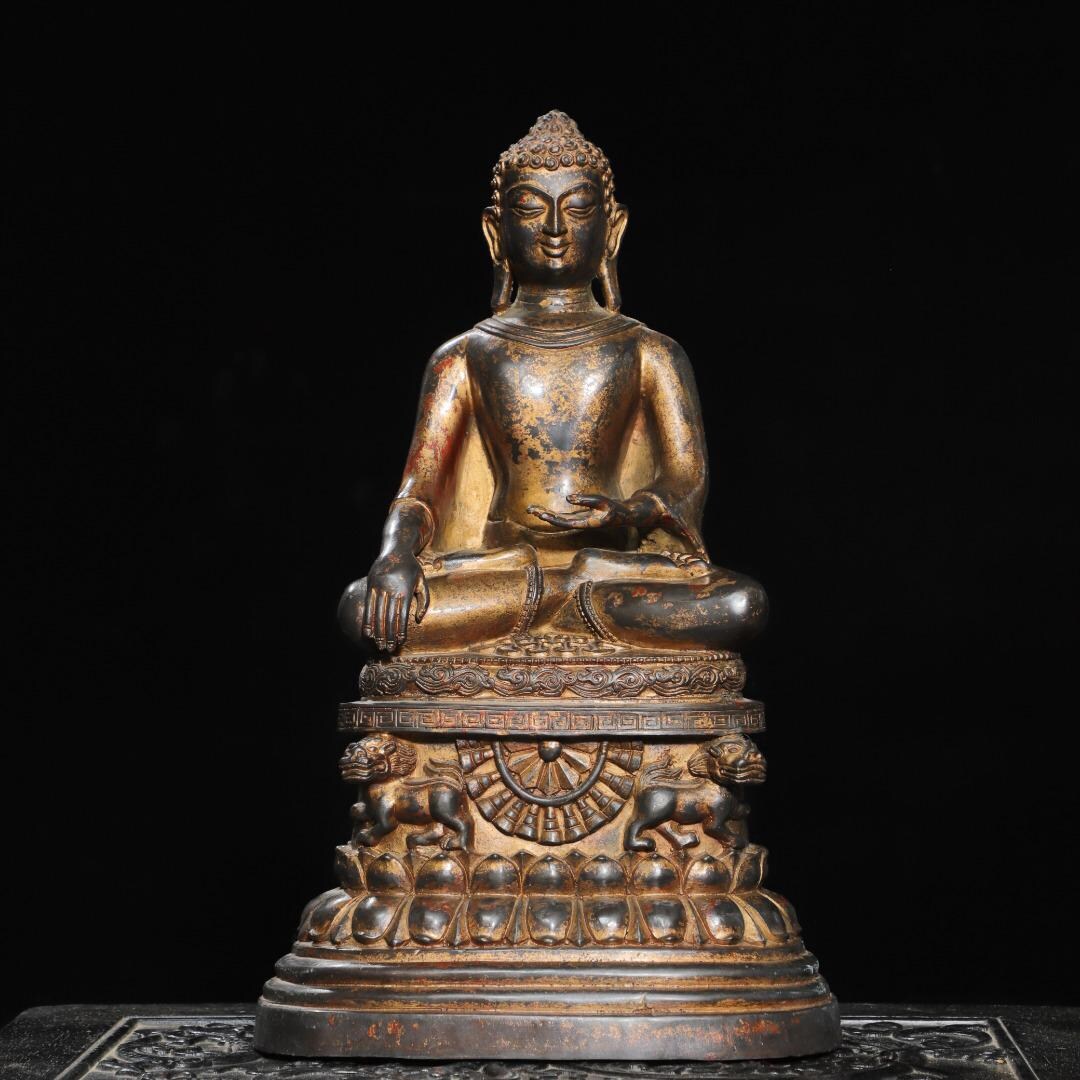 Rarest Shape China Collects Handmade Carved Copper Buddha Statue Ornaments,unique ...