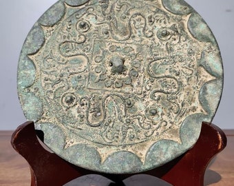 中国 古い青銅の鏡 時代物 古鏡 置物 il_340x270.5586032186_ht7k.jpg