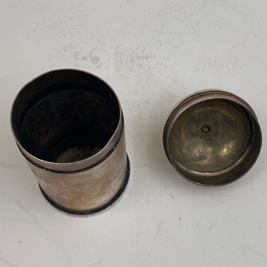 Chinese Collection Old Tibetan Silver (fushou) Toothpick Boxes, Hand ...