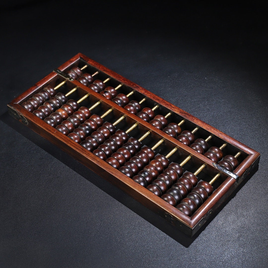 Chinese Collection Rosewood Abacus, Furniture Decoration, Tabletop ...