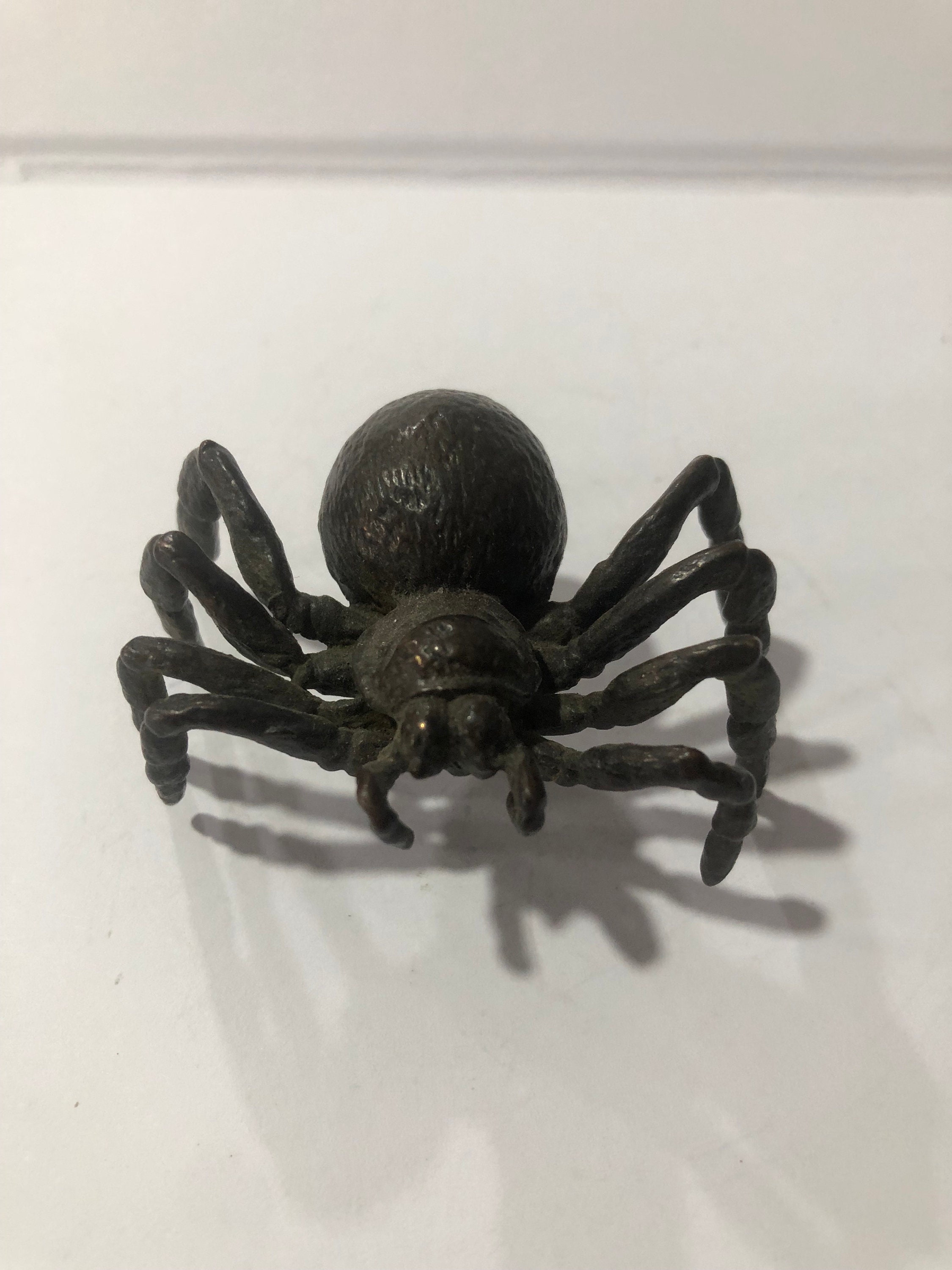 Pure Copper Solid Spider Statue Ornaments Home Living Room Office Study ...