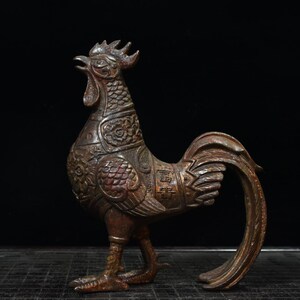 Chinesische handgeschnitzte Kupfer Boy Kessel Dekoration ， Seltene Statuen ， Wohndekoration ， Sammeln und Verwenden wert