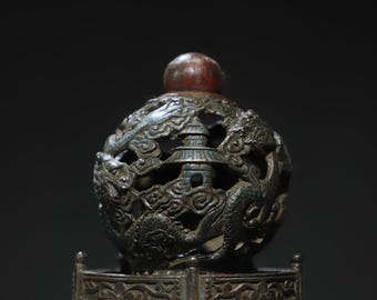 中国製の手彫り銅製香炉装飾品、家具・卓上装飾品コレクション - Etsy 日本