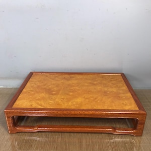 Handcarved rosewood tea table/tea tray ornaments,home decoration,Exquisite design,Rare styling,collecting and use