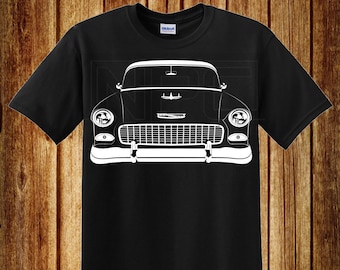 55 chevy T-Shirt Bel-Air, Hardtop, Sedan, 210, nomad