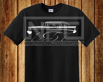 57 Chevy Nomad Sation Wagon T-shirt