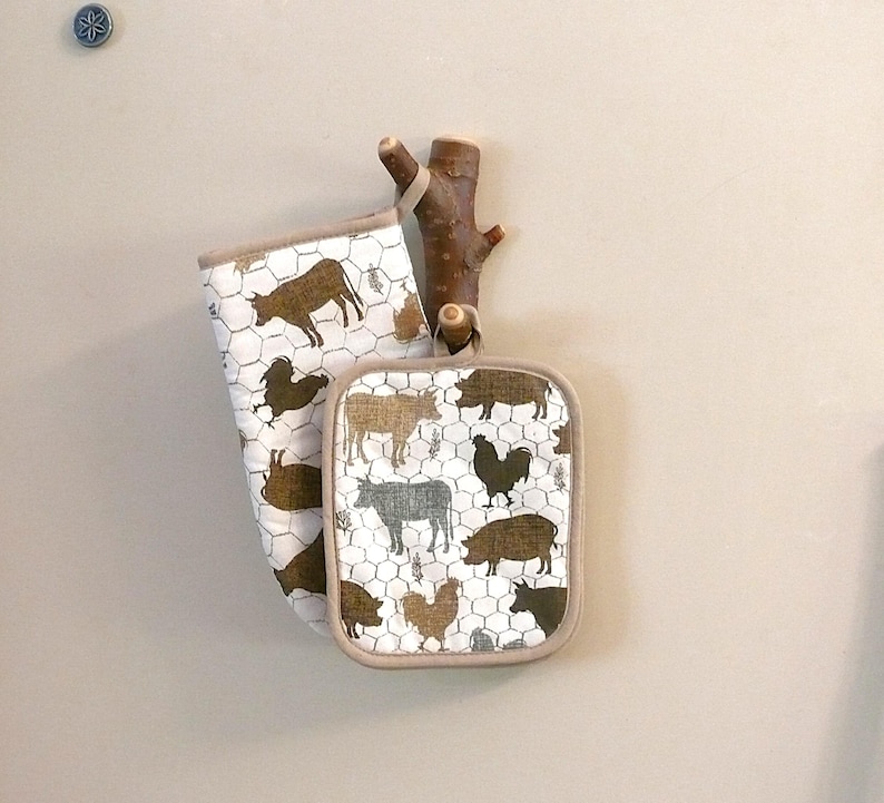Cottonwood Tree Branch W/ Bark Refrigerator Magnet Key Holder ...
