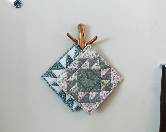 Juniper Tree Branch Refrigerator for Face Mask Hanger, Rustic