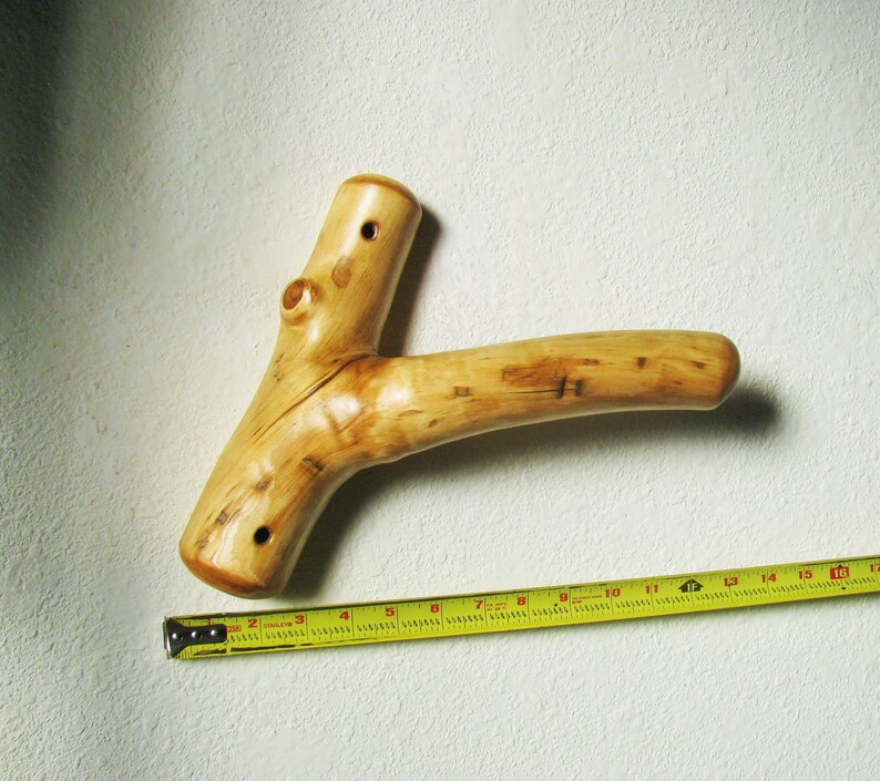 Quaking Aspen Tree Branch Towel Bar for open ended towel ...