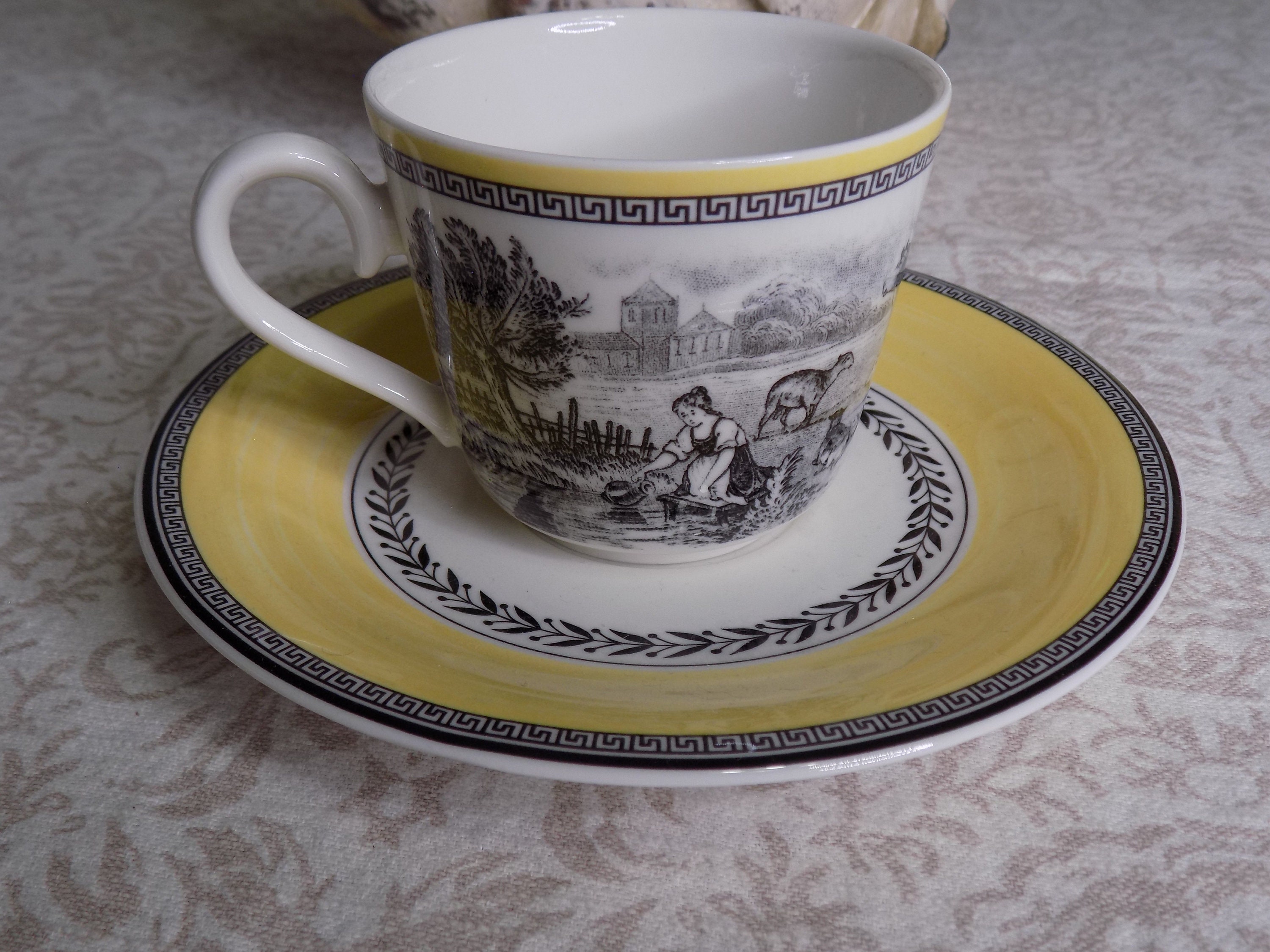 Audun Ferme Coffee Mug by Villeroy & Boch - Premium Porcelain - Made in Germany - Dishwasher and Microwave Safe - 10 Ounce Capacity[並行輸入品