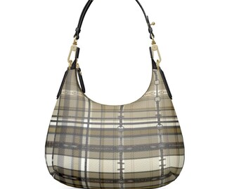 Equestrian Authentic Nappa Leather Mini Curve Bag Elegant Chaos Bit Leather Bag. Original Art Work