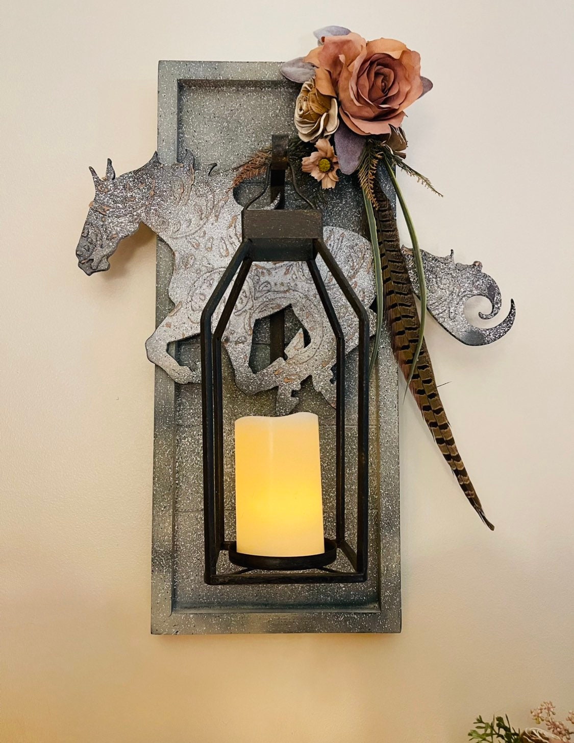 Feather sconce - .de