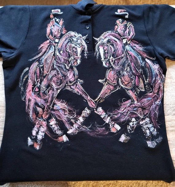 ロンパース 2点セット 黒い馬・ロゴ ロンパース 2点セット 黒い馬・ロゴ