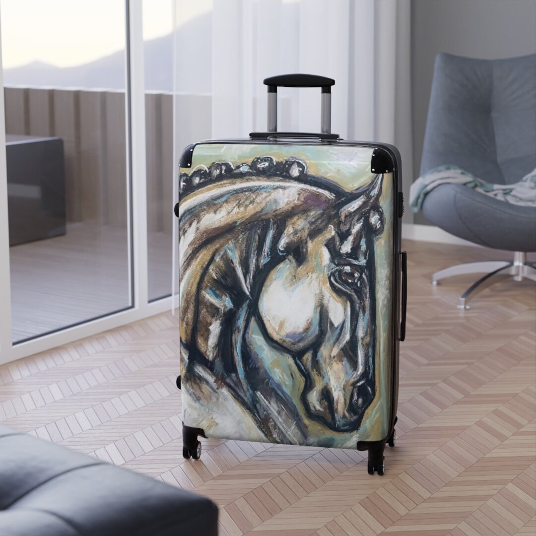 Maleta de doma para caballos de viaje ecuestres - Etsy España