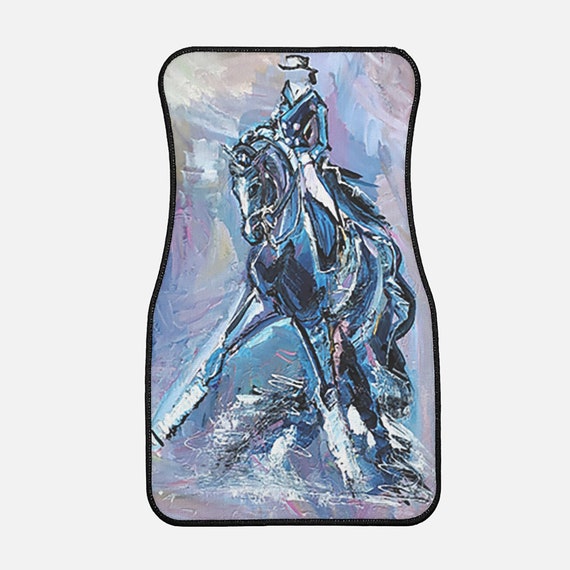 Area Mat rugs Friesian Baroque Dressage design from my artwork Home ...