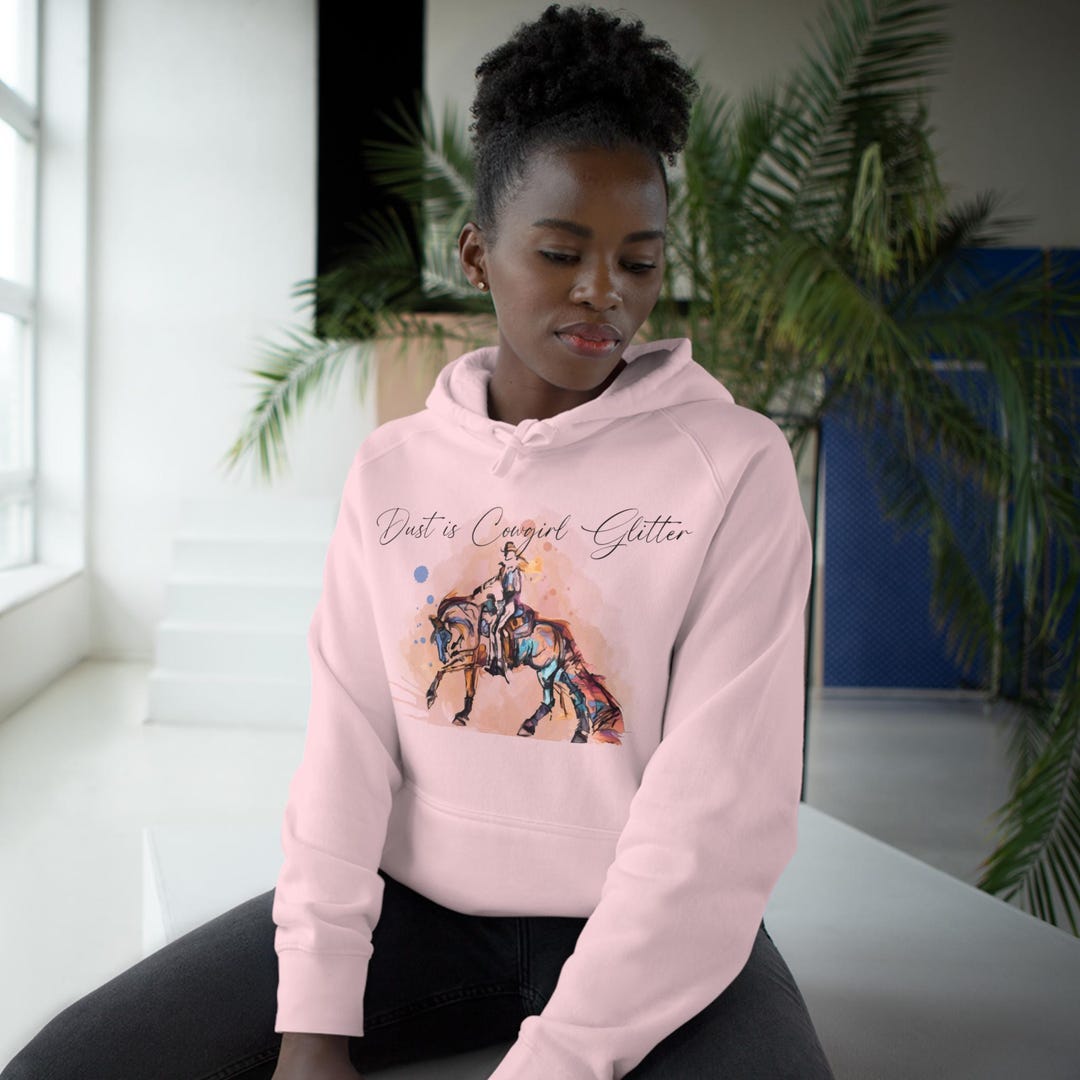 Dusty Blush Cowgirl Boot Graphic Sweater